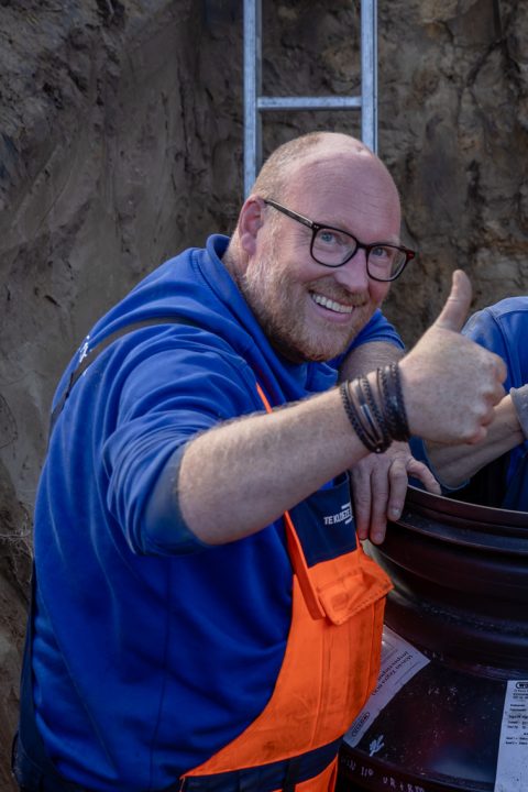 Tinus (Renovatie-Rioloog) werkt bij Te Kloeze Riooltechniek