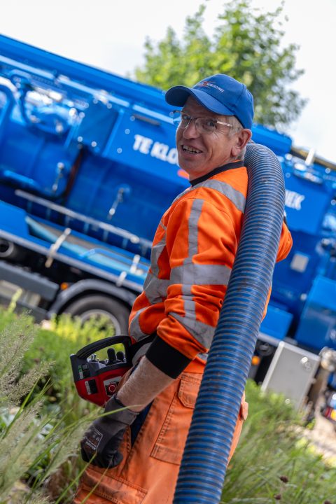 Nico (Rioloog op Rioolcombi) werkt bij Te Kloeze Riooltechniek
