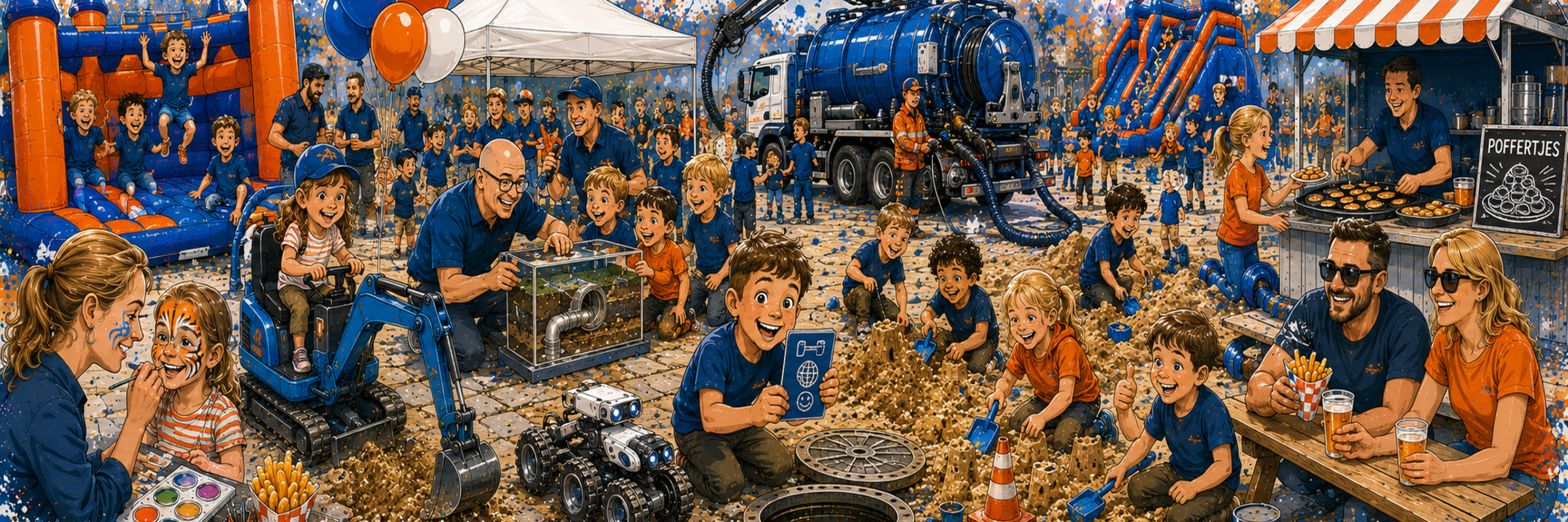 GROOT TE KLOEZE <strong>RIOOLSPEKTAKEL</strong> bij Te Kloeze Riooltechniek